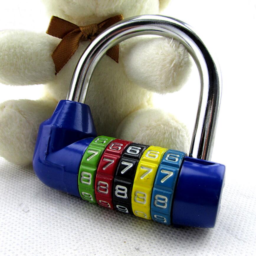 20pcs Zinc Alloy 5 Dial Digit Combination Padlock Travel Number Code Password Lock Safety Cabinet Locker - Image 2