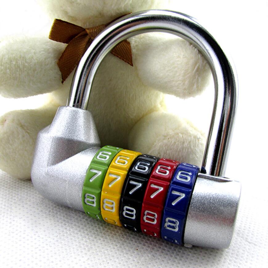 20pcs Zinc Alloy 5 Dial Digit Combination Padlock Travel Number Code Password Lock Safety Cabinet Locker - Image 5