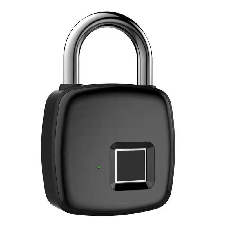 USB Rechargeable Smart Padlock Keyless Fingerprint Lock IP65 Waterproof Anti-Theft Security Padlock Door Luggage Case Bag Lock - Image 2