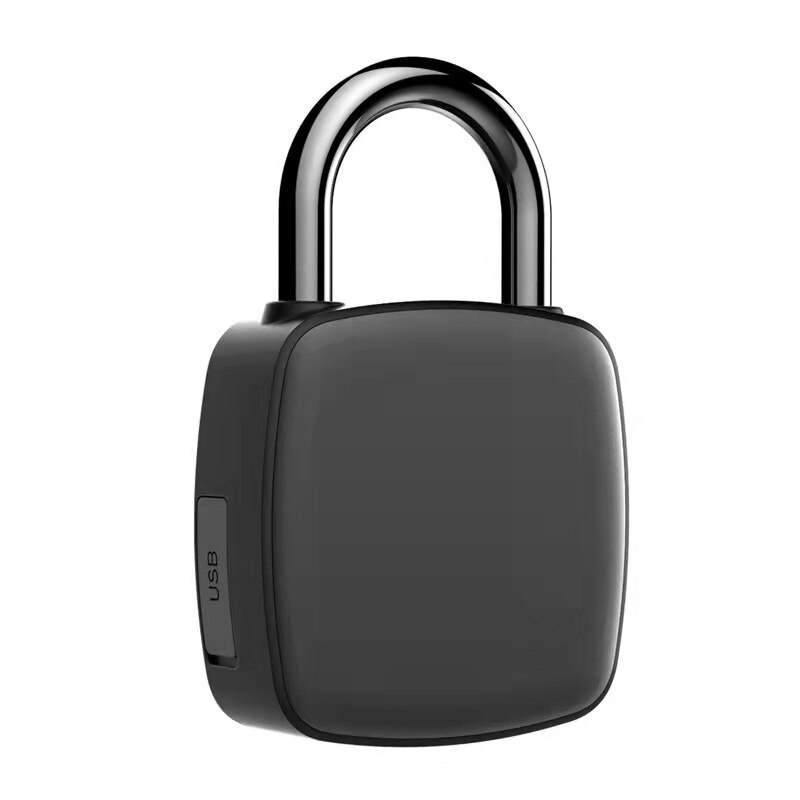 USB Rechargeable Smart Padlock Keyless Fingerprint Lock IP65 Waterproof Anti-Theft Security Padlock Door Luggage Case Bag Lock - Image 3